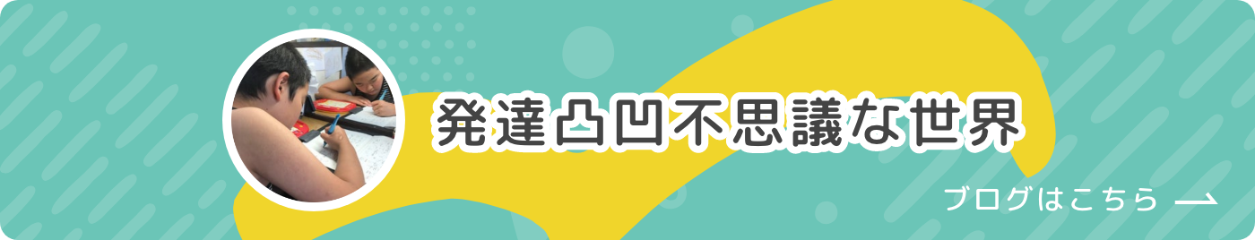 発達凸凹不思議な世界　ブログ